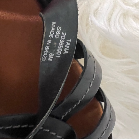 Naturalizer TANA Braided Black Mule Sandal Slide - Picture 7 of 7